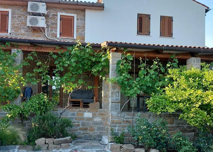 Istrian Stone House With Big Garden * Marezige